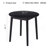Round Table, All Solid Wood, Can Sit 2-4 People Diameter 31.5 Inches-1971413740