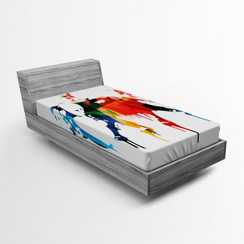 Microfiber Fitted Sheet, Twin Fitted Sheet
