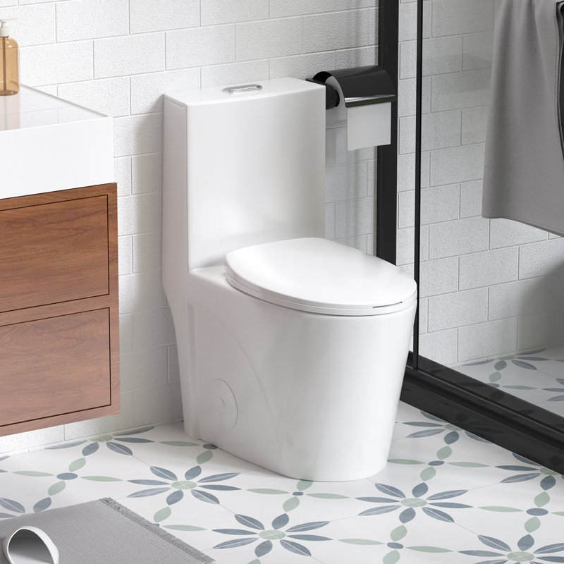 Elara Modern Soft-Close Toilet Seat Cover with Antimicrobial Finish (Seat Cover Only)