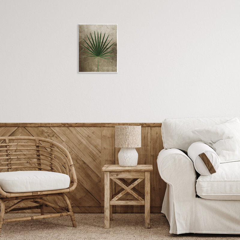 «Earthy Fan Palm», plaque murale par Anna Lischenko