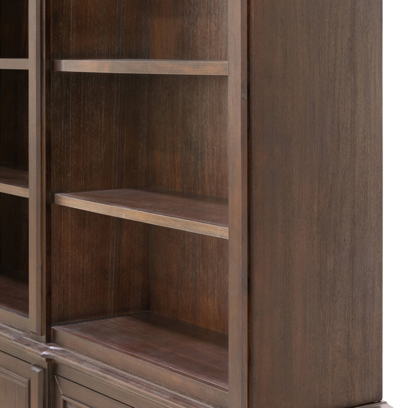 Fox Hollow Bookcase, Driftwood, Truffle