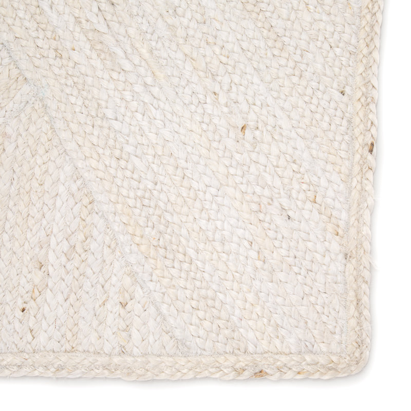 Dawes Natural Trellis Ivory Area Rug (5'X8'), Round 8'