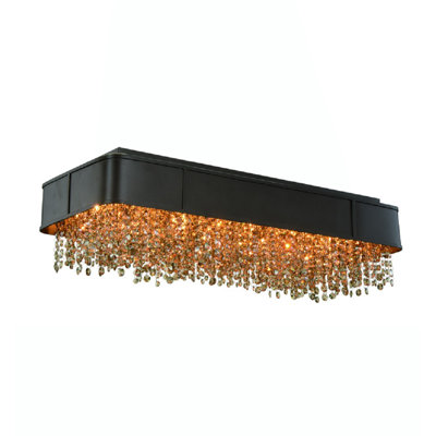 Wanamaker 12 - Light Dimmable Square / Rectangle Chandelier