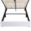 Lit plateforme tapissier pour adolescent avec système de rangement hydraulique-1297944590-1297944591