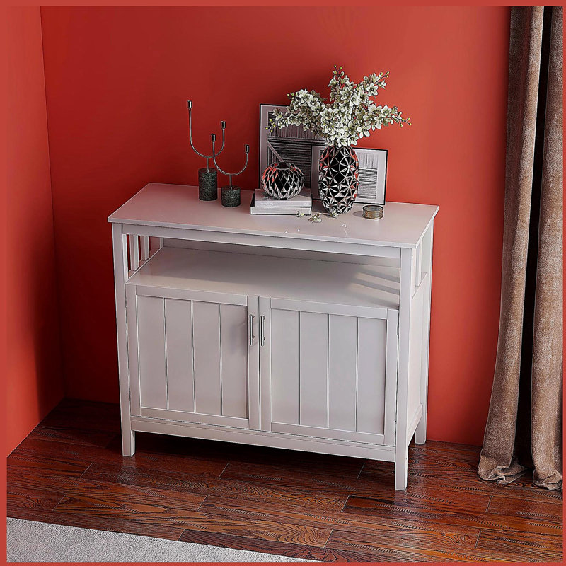 Kitchen storage sideboard and buffet server cabinet