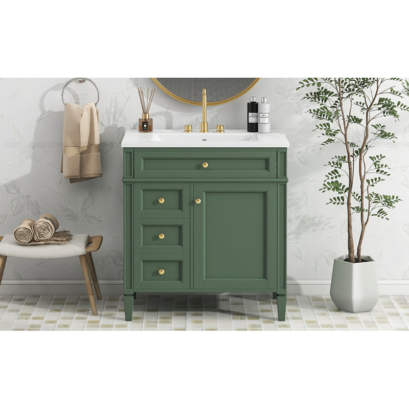 Meuble-lavabo 30 po avec lavabo supérieur