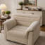 Fauteuil de lecture confortable et rembourré-170998881