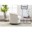 Fauteuil demi-tonneau pivotant l 32,48 po Willenzard-119783163