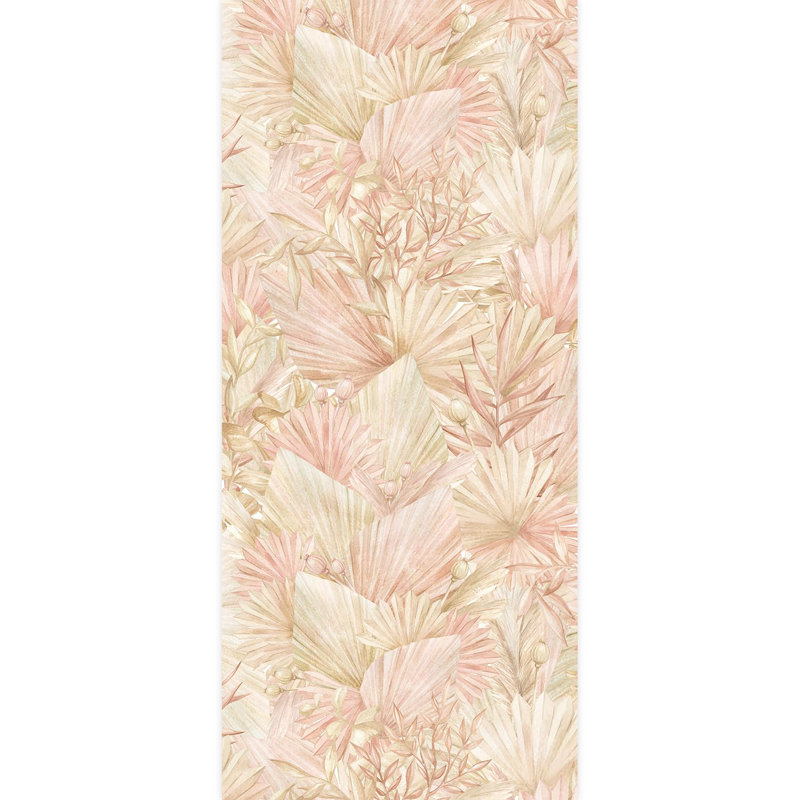 Bordure florale pelez et collez, L 108 po x l 48 po