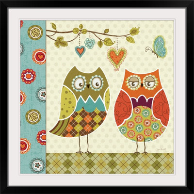 « i » par lisa audit, impression Owl Wonderful