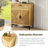 32" W Modern Accent Cabinet With Drawer And Shelf