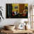 Floating Frame Natural Wood