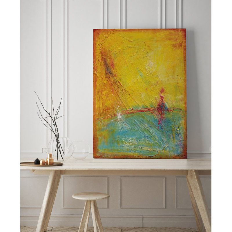 Desierto by Bruno Vázquez - Wrapped Canvas Painting, 120cm H x 80cm W x 3cm D