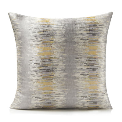 Auberon Abstract Square Throw Pillow Cover