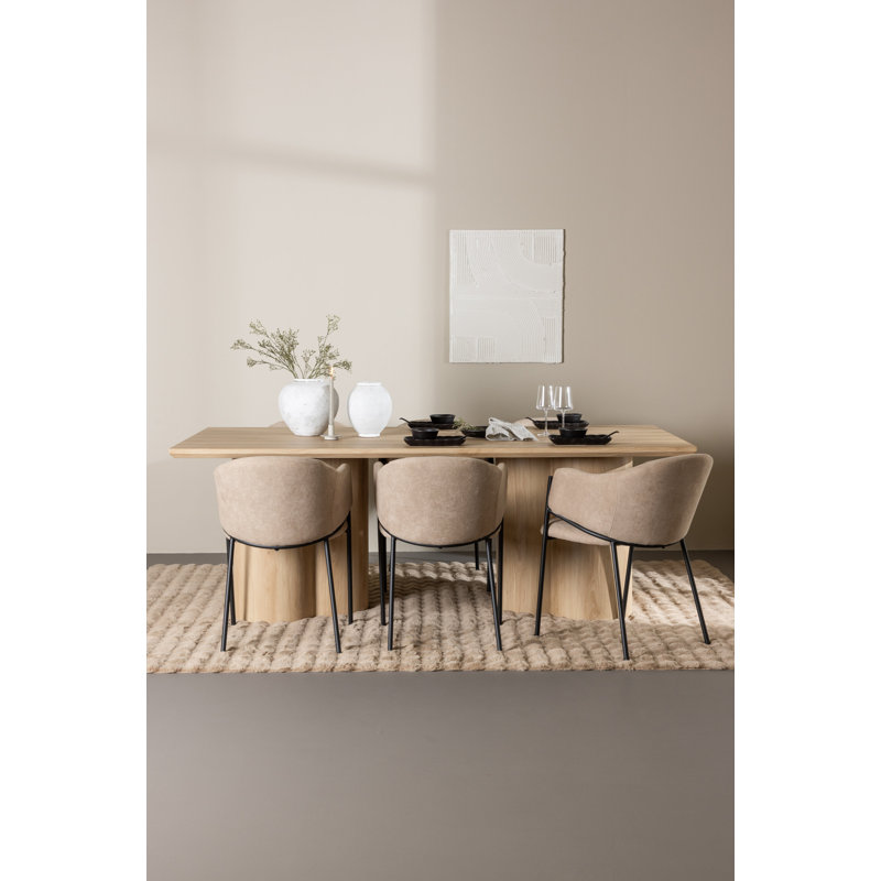Ronneshia 6 - Person Dining Set, White
