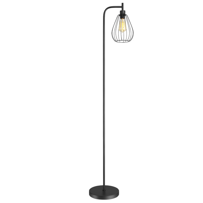 Lampe sur pied en métal noir Fine Art Lighting