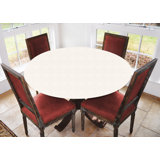 Symple Stuff Deluxe Cushioned Heavy-Duty Customizable Table Pads Pads-52, 52" Round