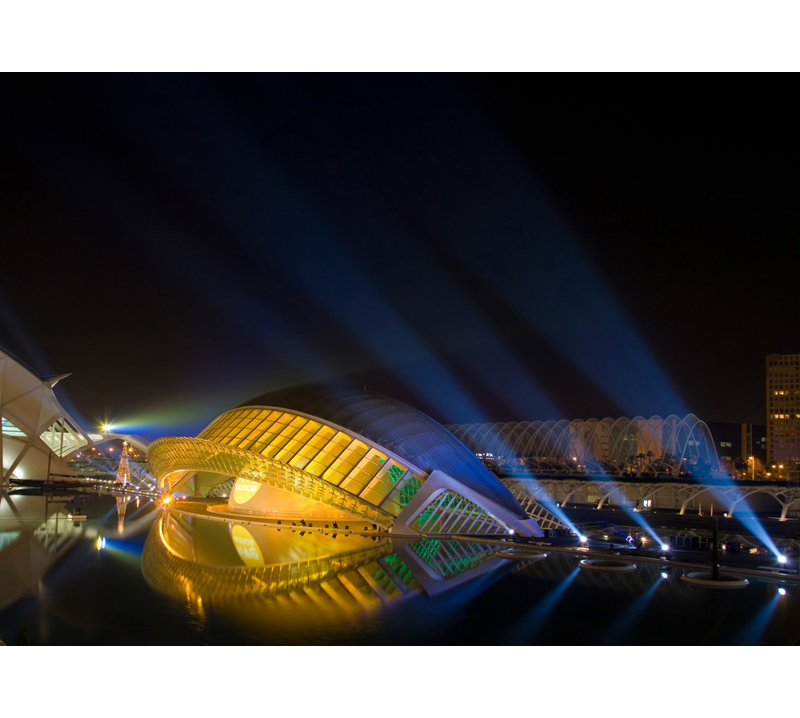 The Hemispheric, Valencia, Spain, 28'' H x 39'' W