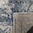 Christa Oriental Blue/Ivory Area Rug-723874641