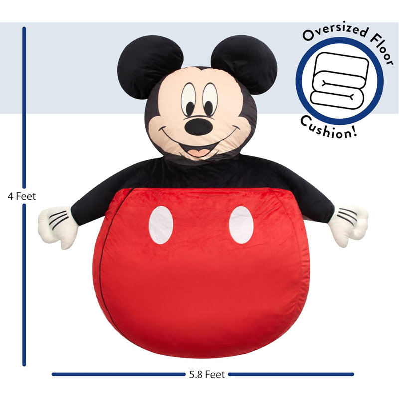 Très grande chaise longue pour enfants Mickey Mouse