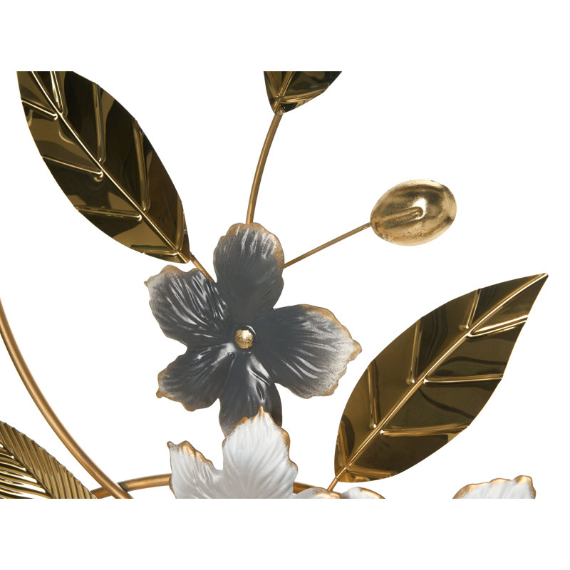 Handmade Plants & Flowers Wall Decor on Iron
