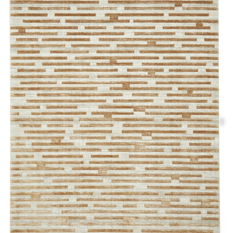 Mirage Cressie Machine Woven Beige Area Rug, Rectangle 160 x 230cm