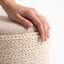 Repose-pieds Penelope 30 x 30 x 18-1362783421