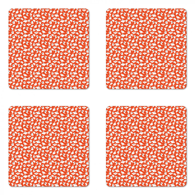 Square 4 Piece Coaster Set