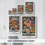 Série sur toile de fond enveloppée sur mesure de la série XVII de Wm Morris - 3 pièces-446429021