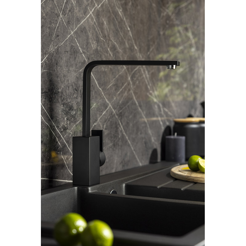 Abode Designs Pixell Kitchen Faucet, Matt Black