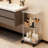 3 Tier Multi-use Acrylic Cosmetic Storage Rack With Wheels