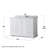 Avery 48'' Single Bathroom Vanity with Stone Top with Mirror-41604540-80214059