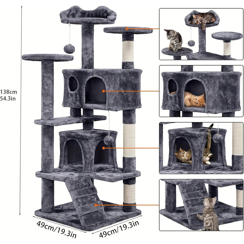 Garridan 138cm H Cat Tree