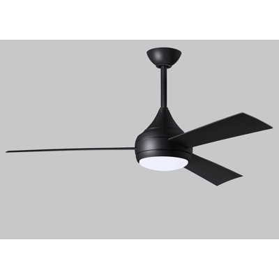 Donaire LED Outdoor Downrod Ceiling Fan