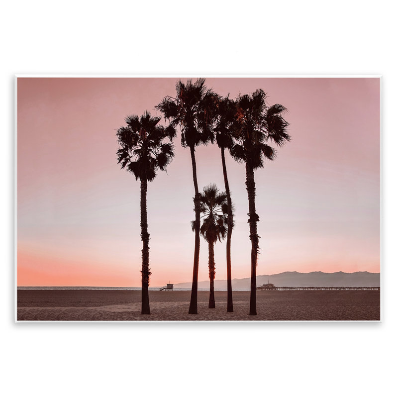 «Cluster of Palm Trees» par Natalie Carpentieri, H 10 po x l 15 po