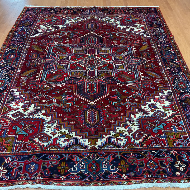 Tapis en laine fait à la main Heriz Herat