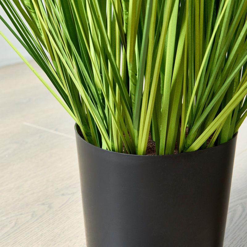 Artificial Faux Foliage Grass in Pot, 47.24" H x 20" W x 20" D