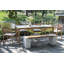 Banc en Eucalyptus et composite Lochland-689709642