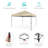 Best Choice Products Easy Setup Pop Up Canopy W/ 1-Button Setup, Wheeled Case, 4 Weight Bags-99315080-99315087