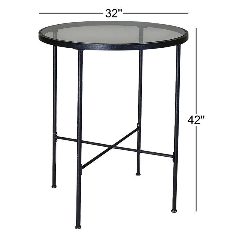 Provence Outdoor Round Bar Table