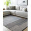 Rectangle Campbelle Patchwork Hand Woven Flatweave Recycled P.E.T. Indoor/Outdoor Area Rug in Gray-567443491