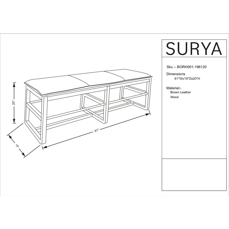 Becki Owens x Surya Richie Bench