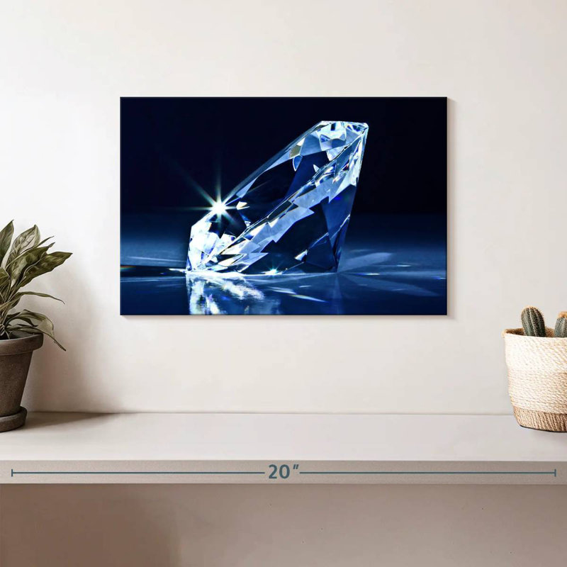 Alvord Lustrous Diamond, 8" H x 12" W