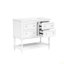 Ensemble de meuble-lavabo 36 po avec ensemble de meuble-lavabo, lavabo en céramique encastré, ensemble de meuble-lavabo autoportant avec 4 tiroirs, armoire de salle de bain avec cadre en bois massif-117193374