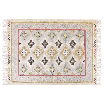 Candius Geometric Hand Woven Area Rug