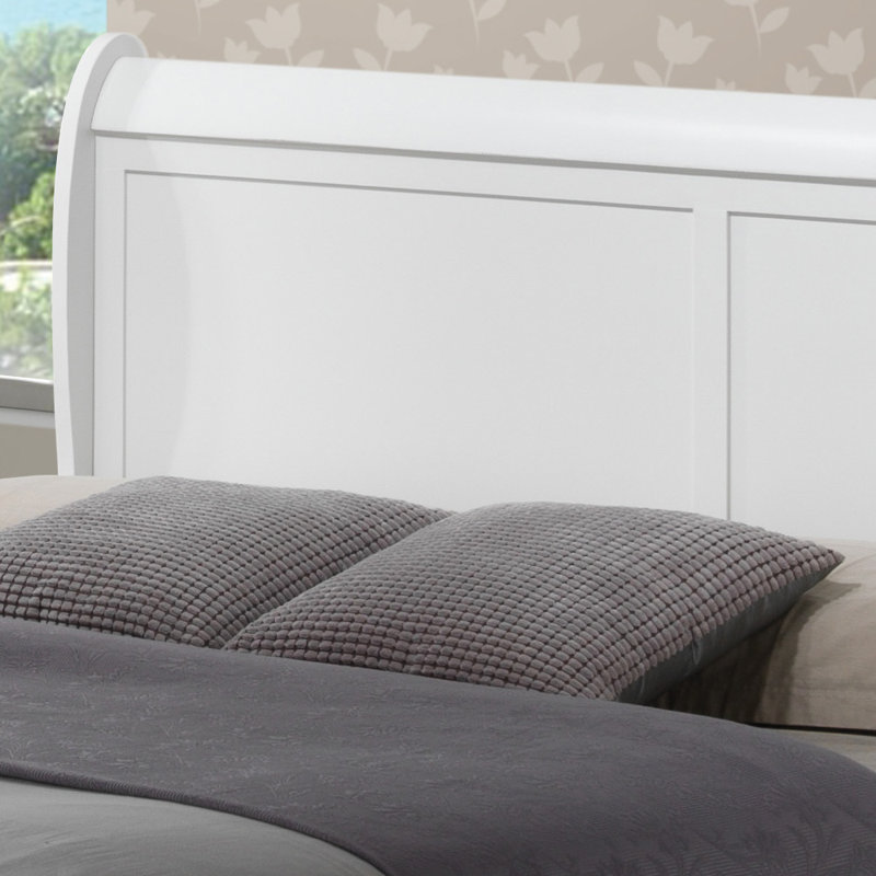 Louis Phillipe Standard Bed, Full, Teal