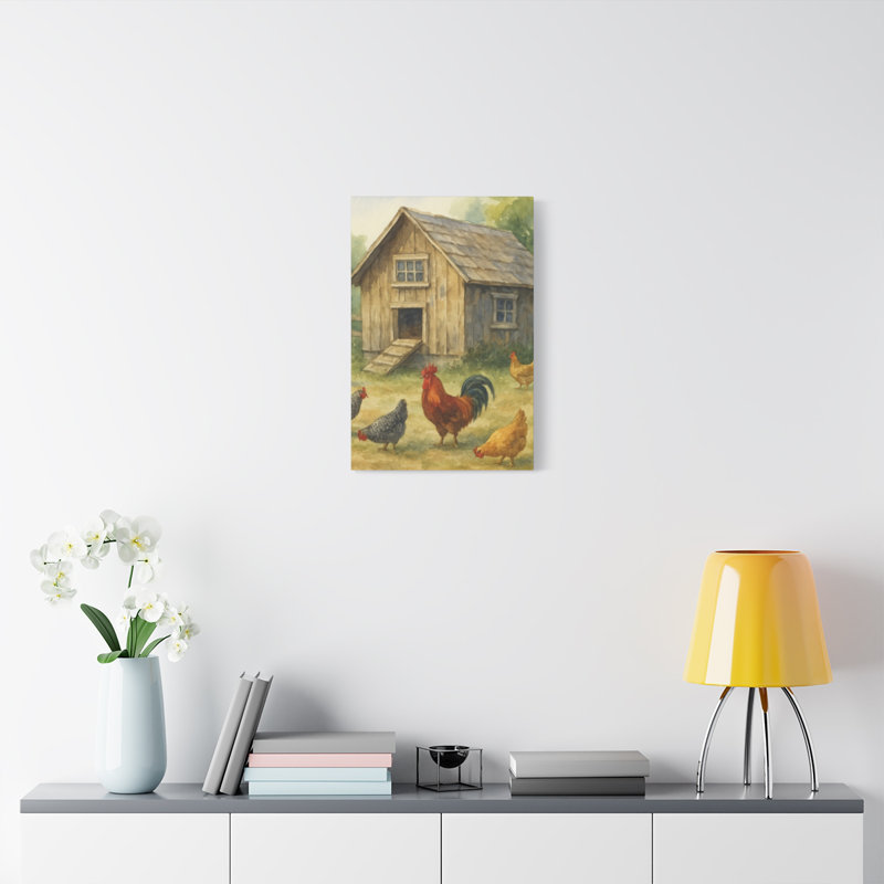 Aaroon Single Picture Frame Print on Canvas, 60.96 cm H x 40.64 cm W