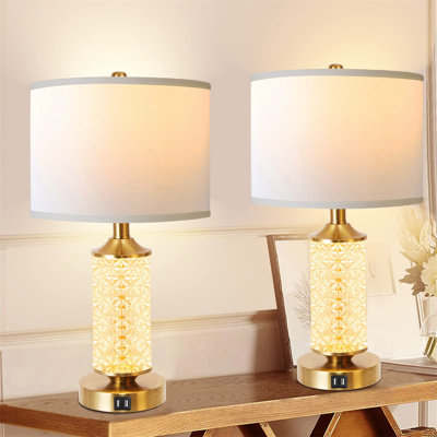 Lampe de table Jaywana USB