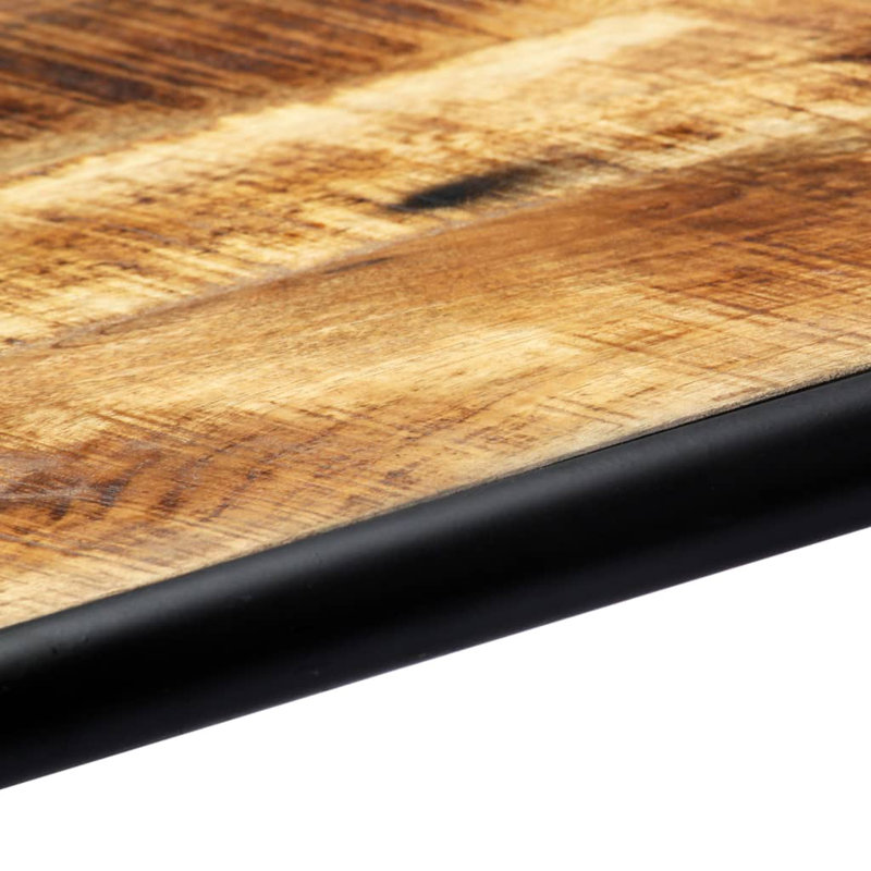 Cathie Mango Rectangular Wood Top Dining Table