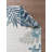 Dahlia Garden Border Machine Woven Performance Area Rug - Ivory/Blue - 6'7" x 9'-1056313484